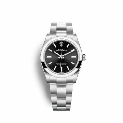 Rolex Oyster Perpetual 34 Stainless Steel / Black 124200-0002 (M124200-0002)